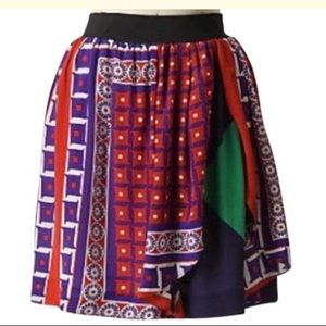 NWT Anthropologie Edme & Esyllte Silk Skirt
